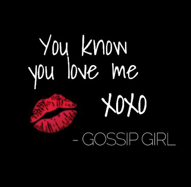 XOXO Gossip Girl