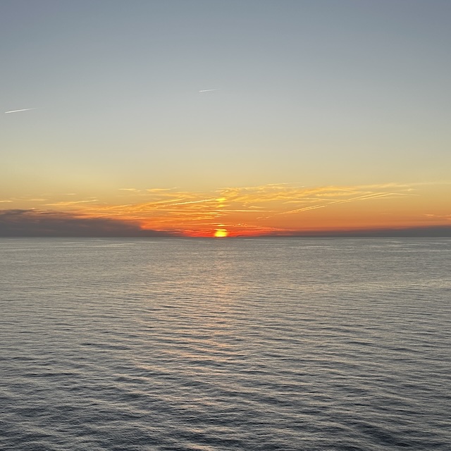 Zonsondergang - MSC Cruise Ervaring