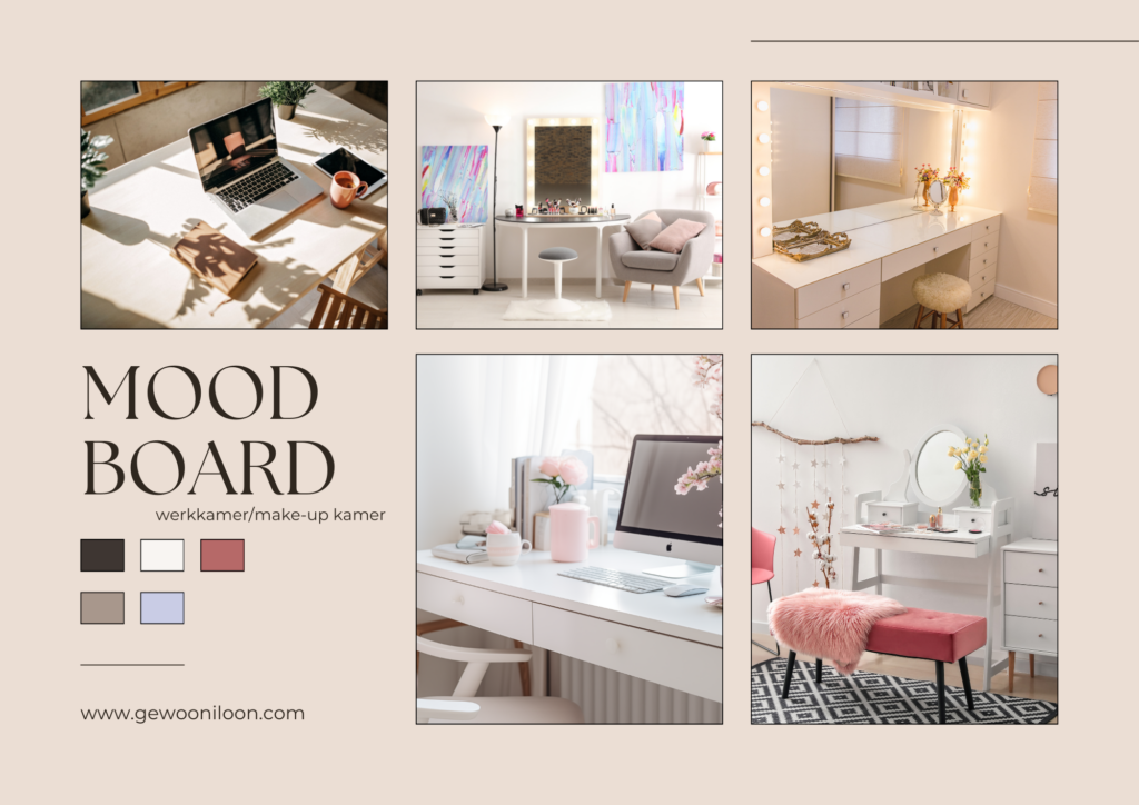 Moodboards werkkamer- Gewoon Iloon