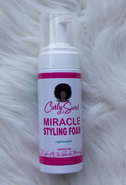 Curly Secret Miracle Styling Foam - Curly Girl Producten
